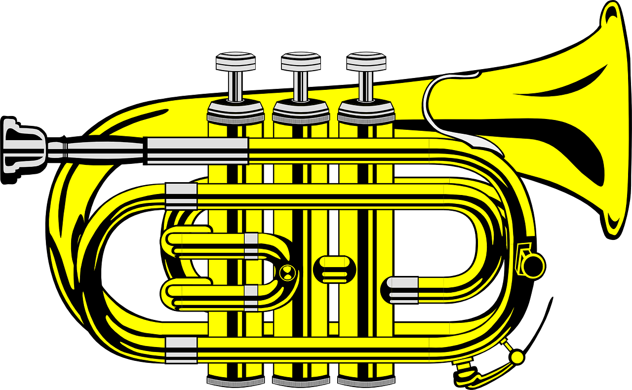trumpet music brass free photo