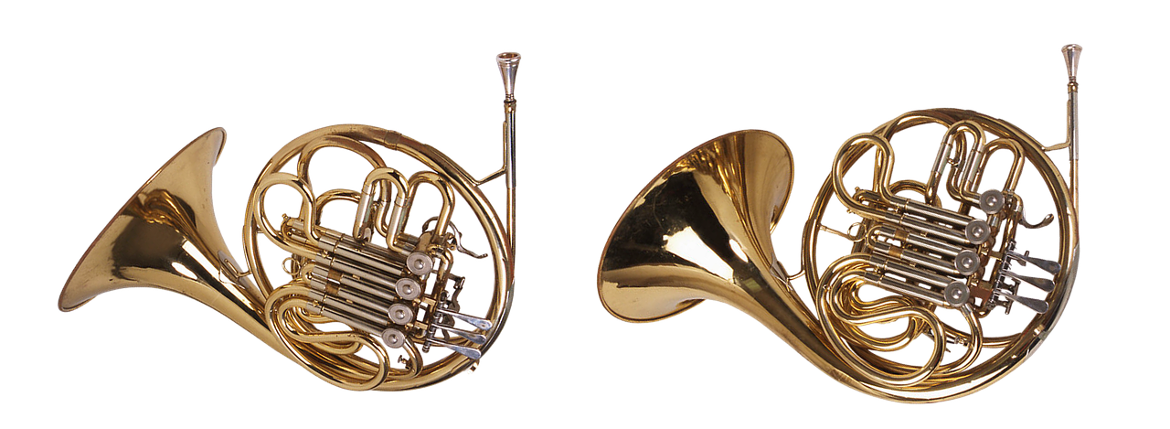 trumpet horn wind instrument free photo