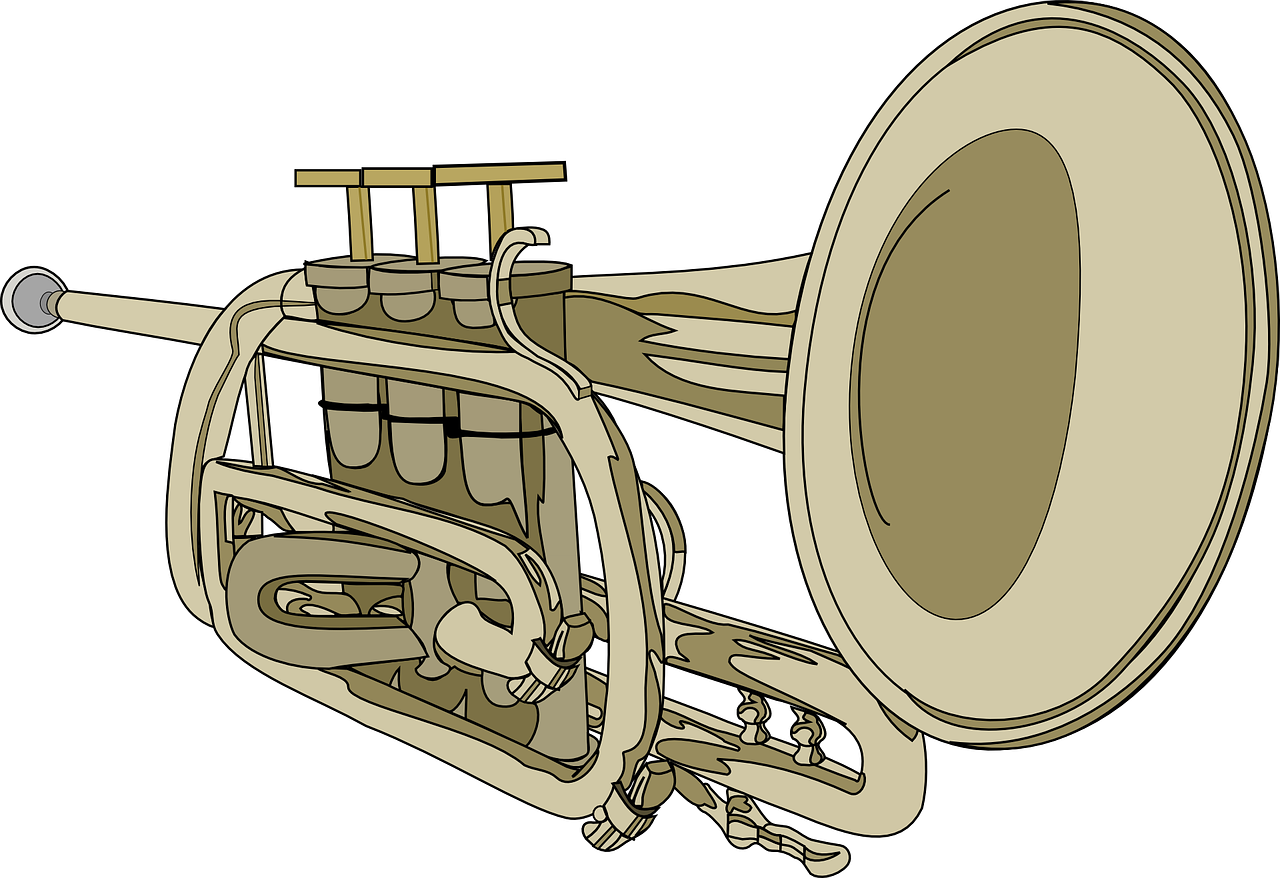 trumpet horn musical instrument free photo