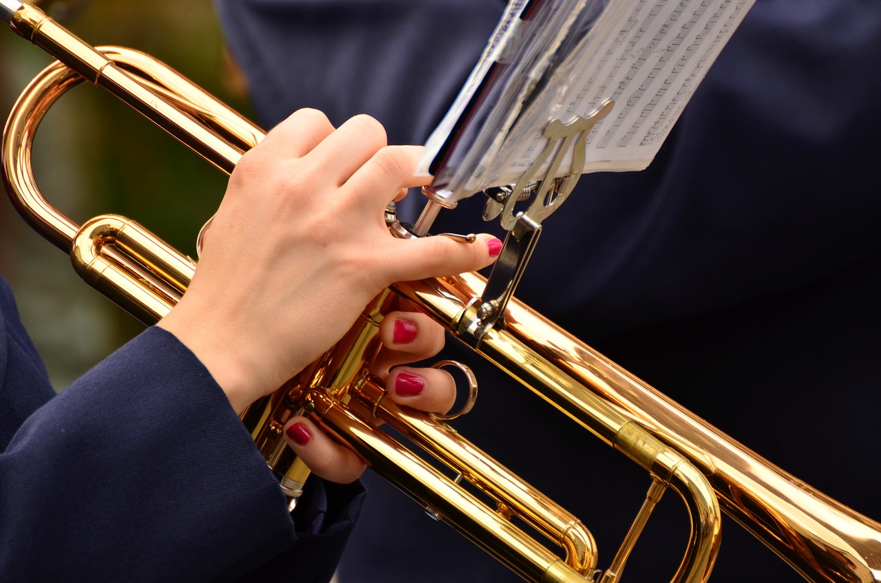 trumpet  jazz  instrument free photo