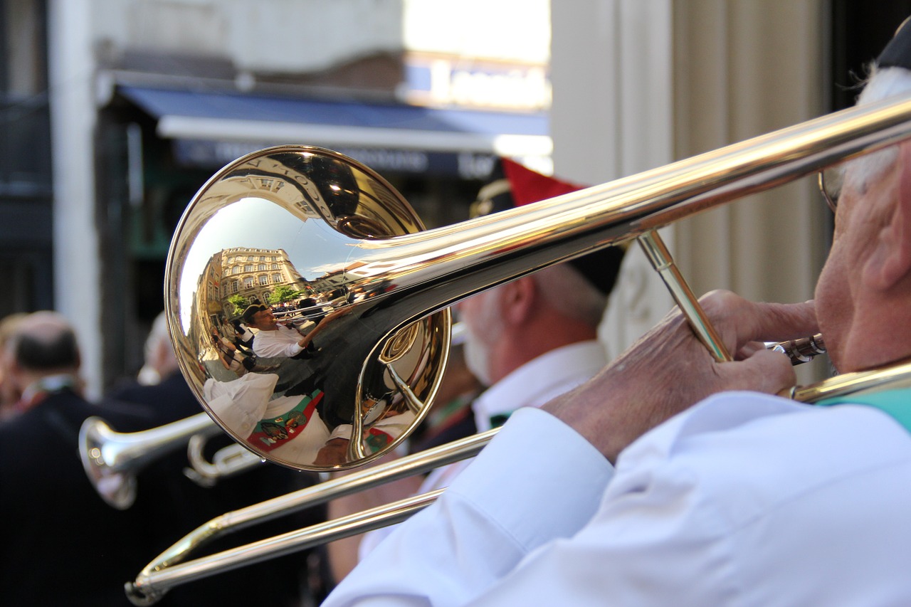 trumpet brass music free photo