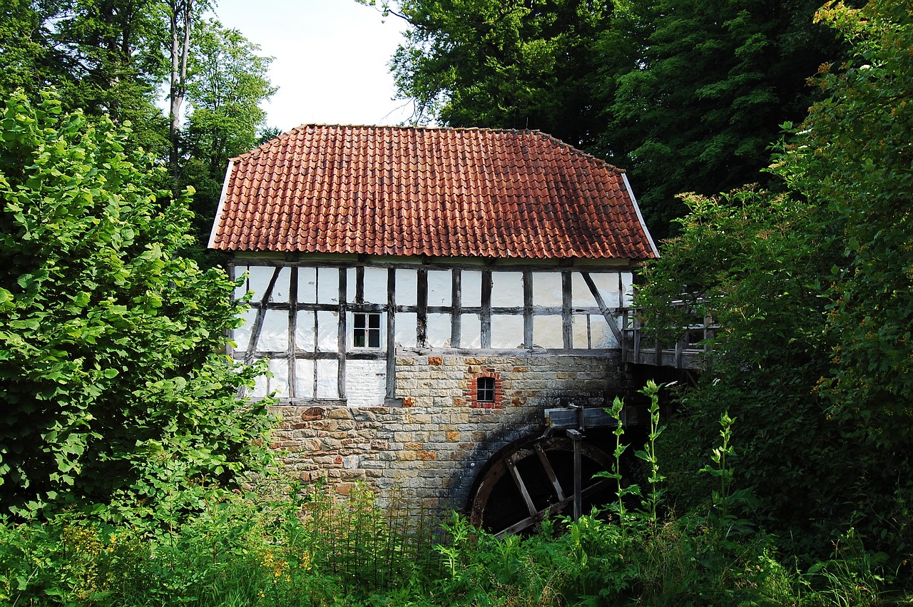 truss mill old free photo