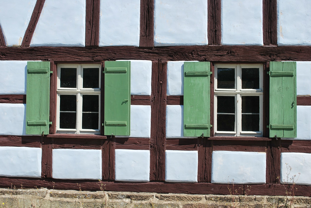 truss window village free photo