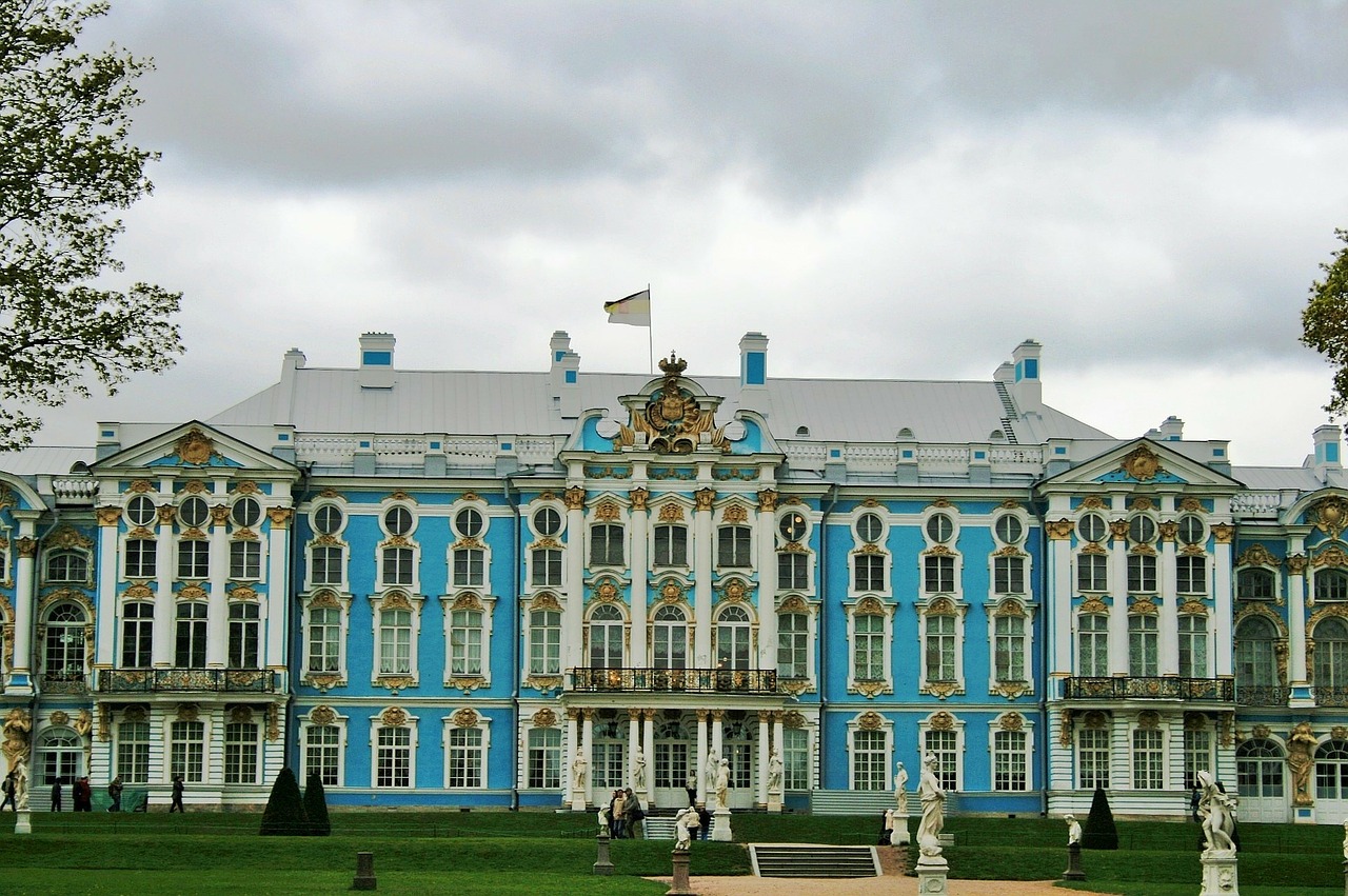 tsarskoe selo estate st petersburg royal palace free photo