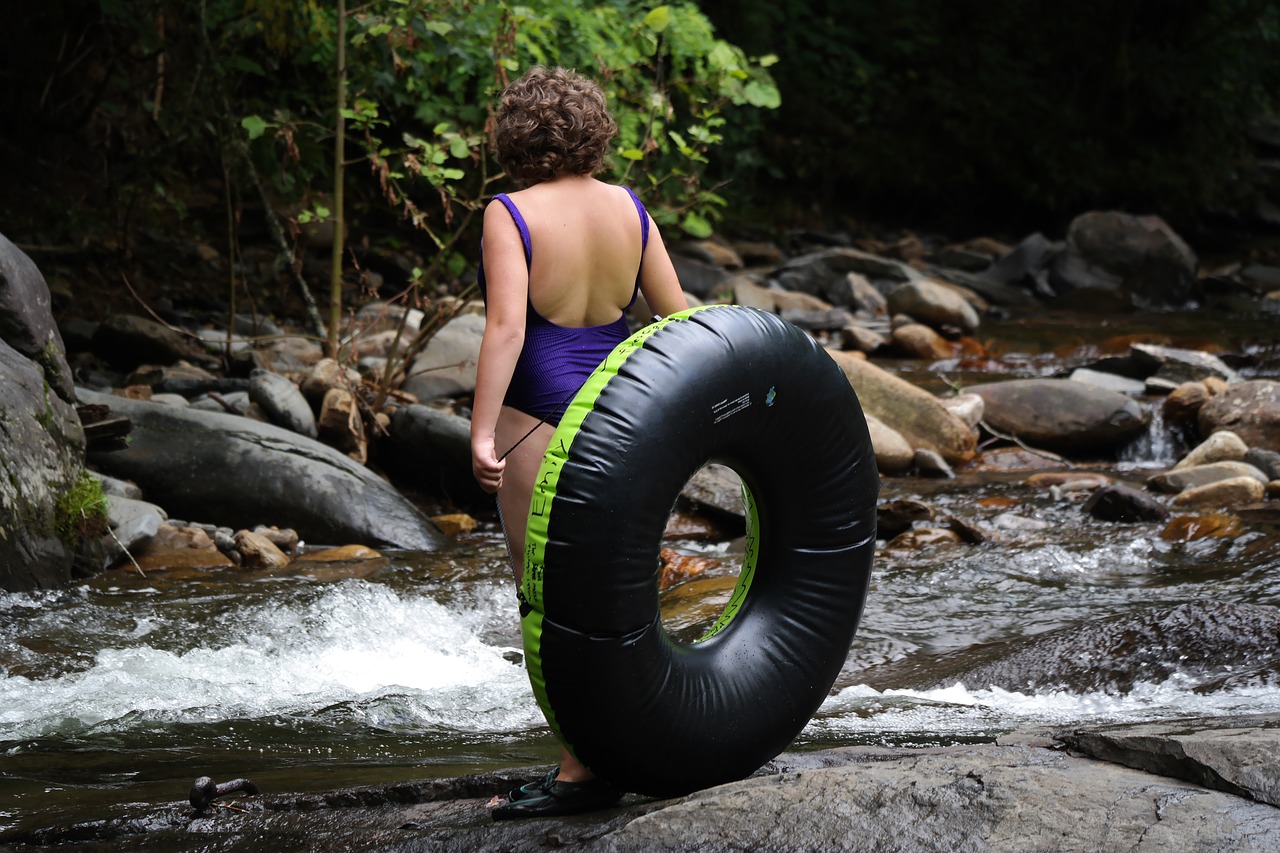 tubing  water  river free photo