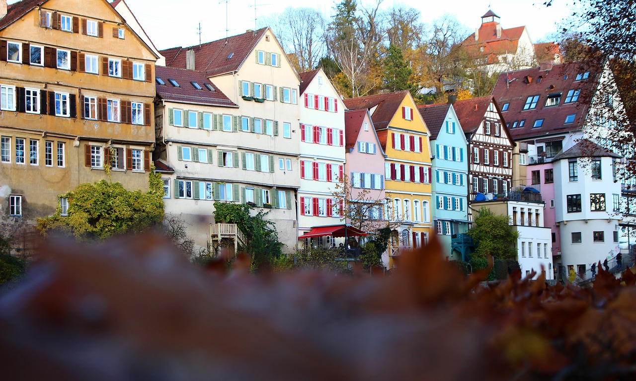 tübingen neckar city free photo