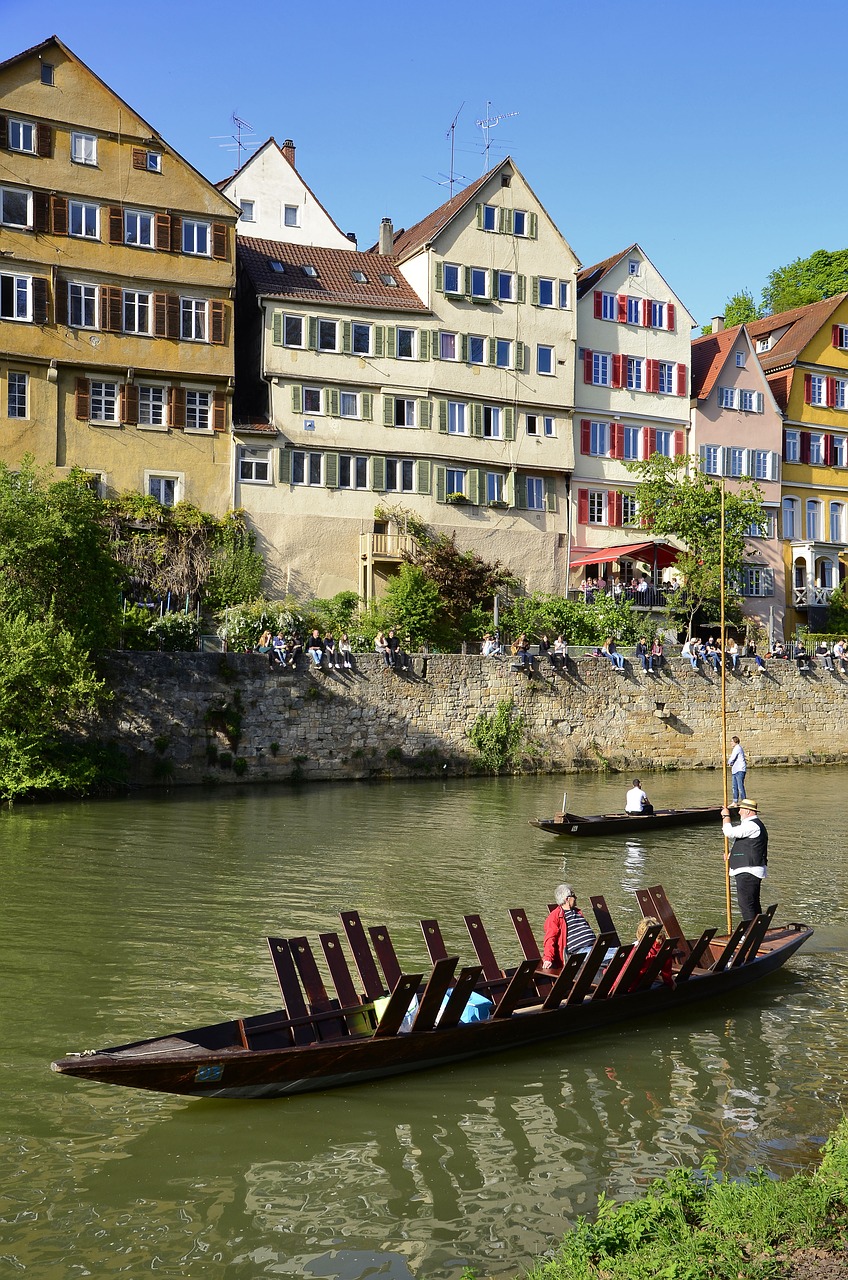 tübingen facade truss free photo