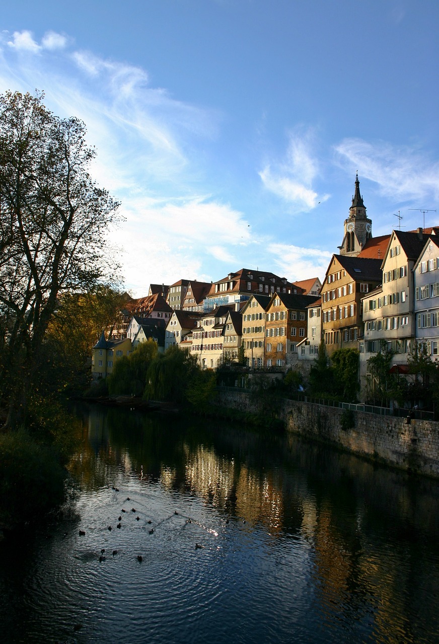 tübingen old town neckar free photo