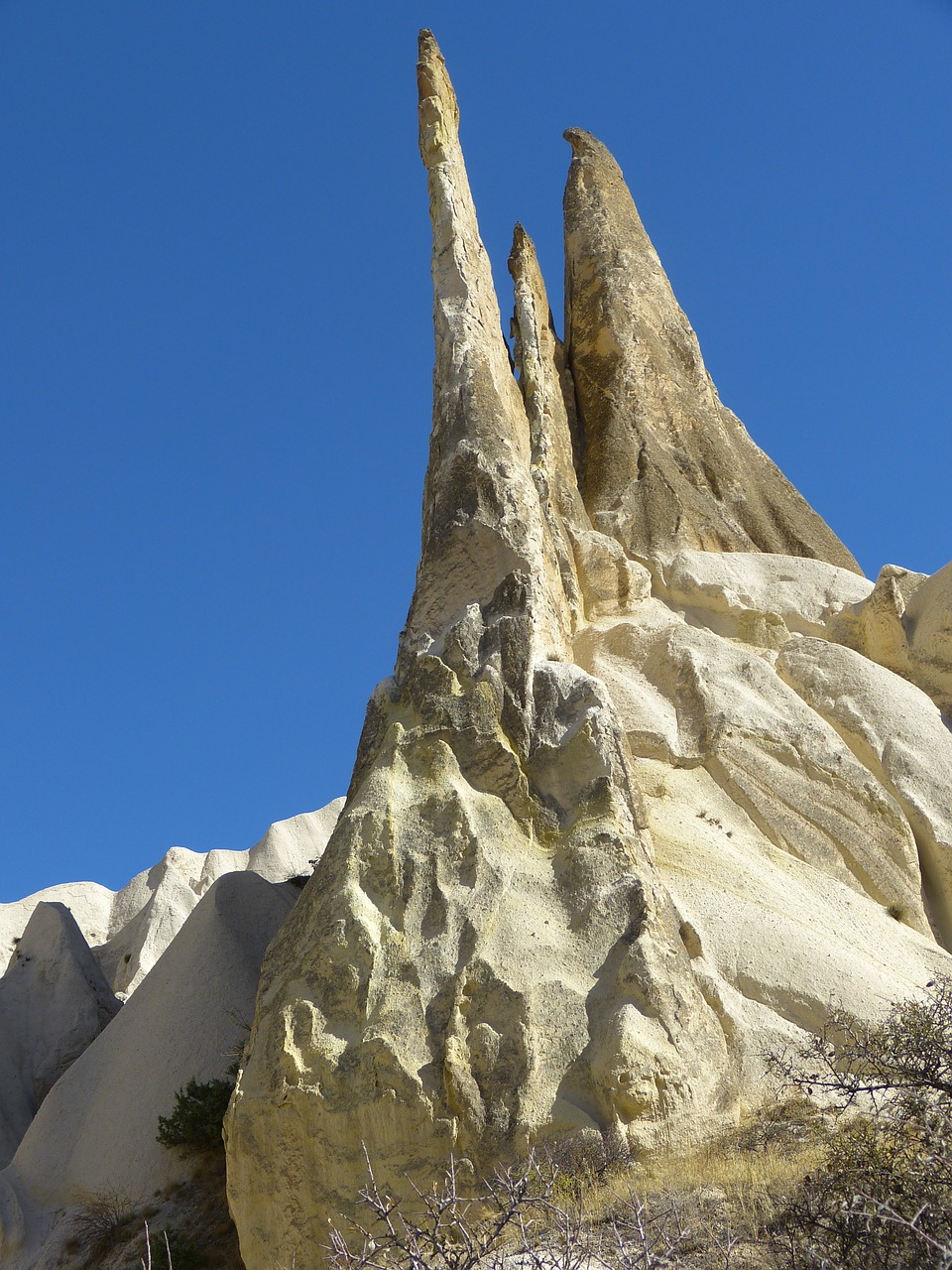 tufa rock formations landscape free photo