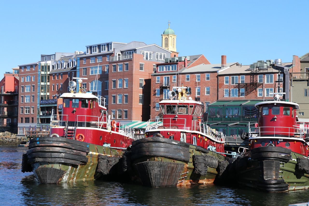 tug boats portsmouth harbor portsmouth nh portsmouth free photo