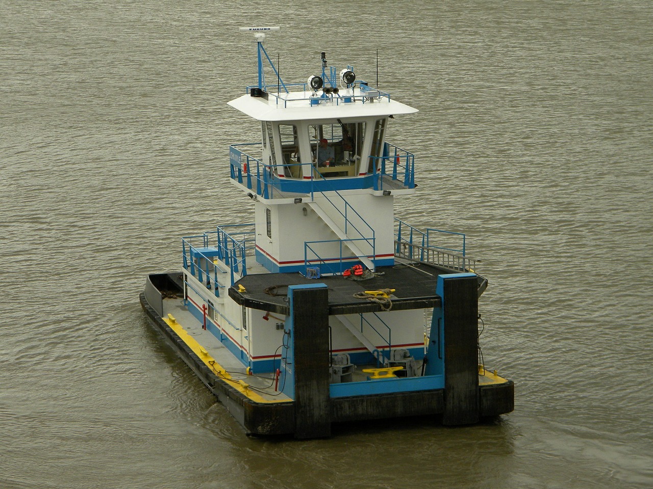 tugboat river mississippi free photo