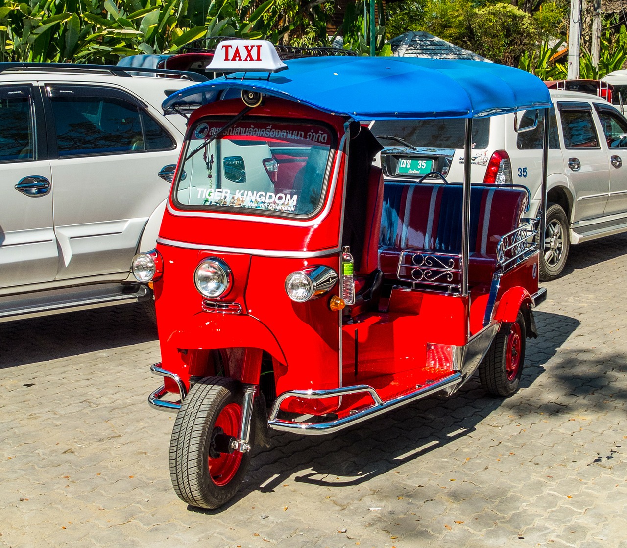 tuk tuk taxi thailand free photo