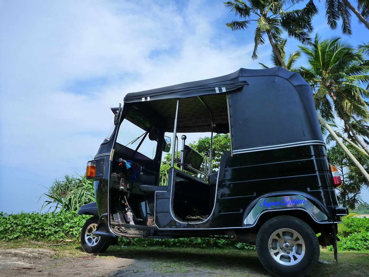 tuk tuk sri lanka palma free photo