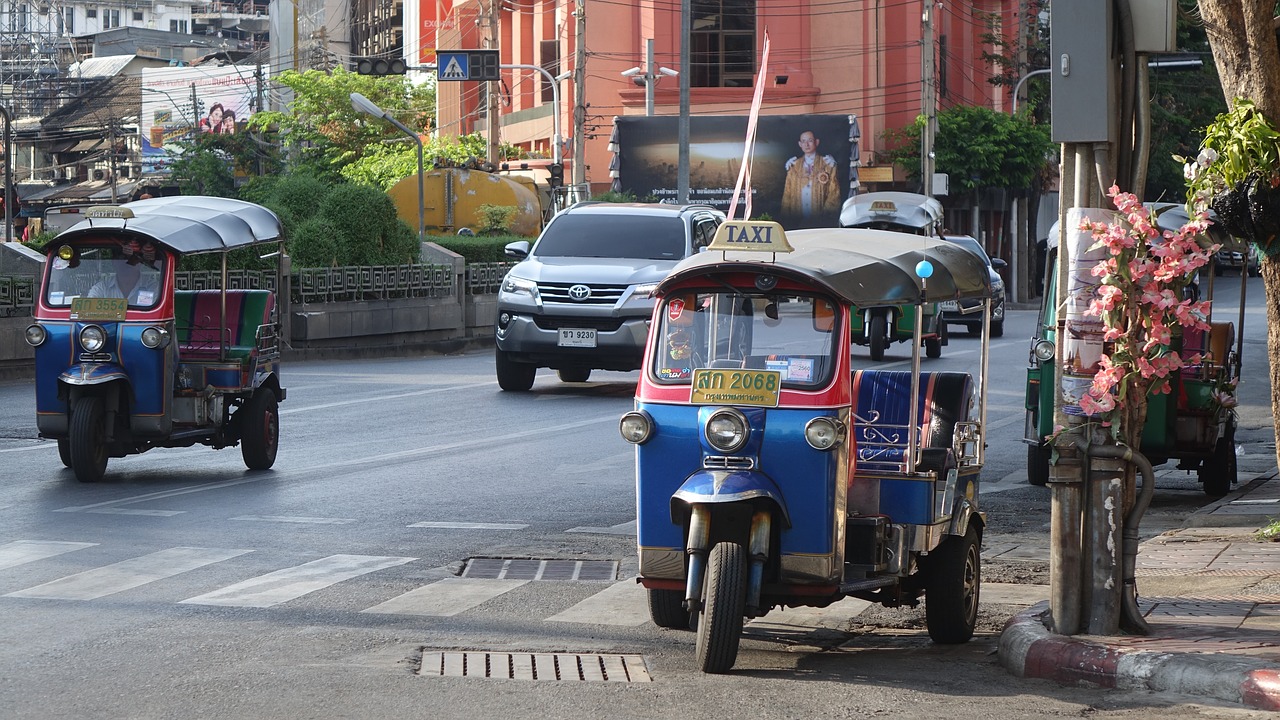 tuktuk bangkok thailand free photo