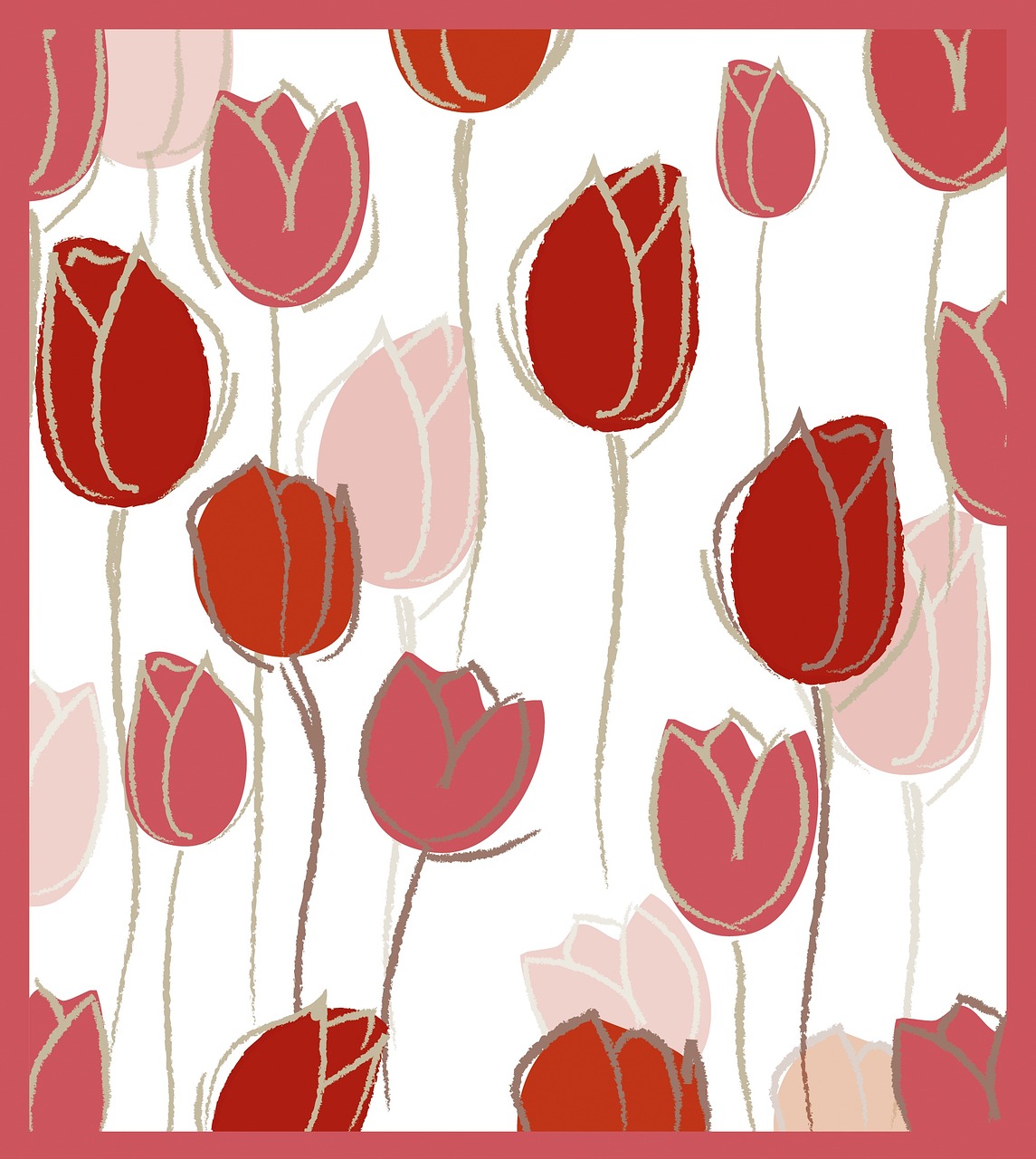 pink tulips tulpenbluete free photo