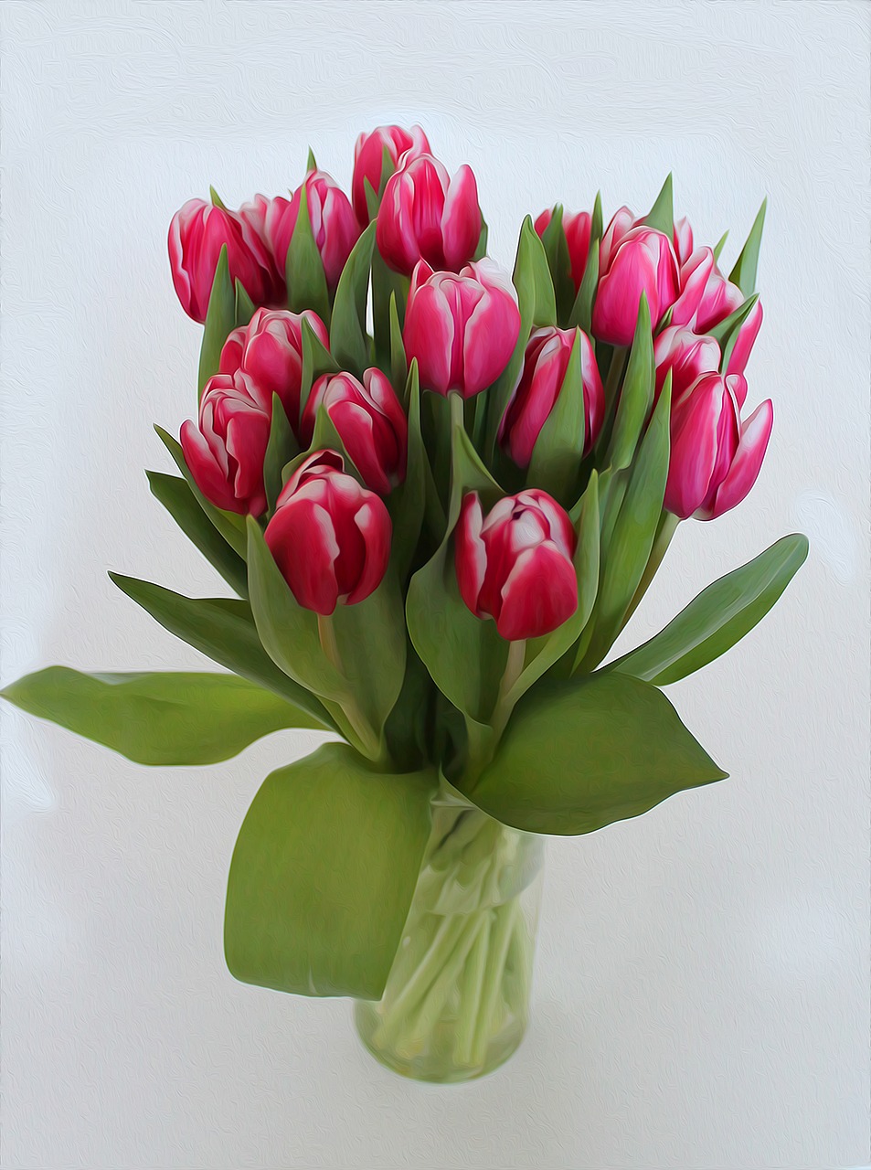 tulips  bouquet  flowers free photo