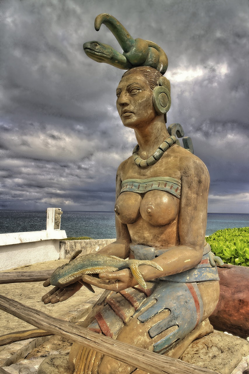 tulum mexico goddess free photo
