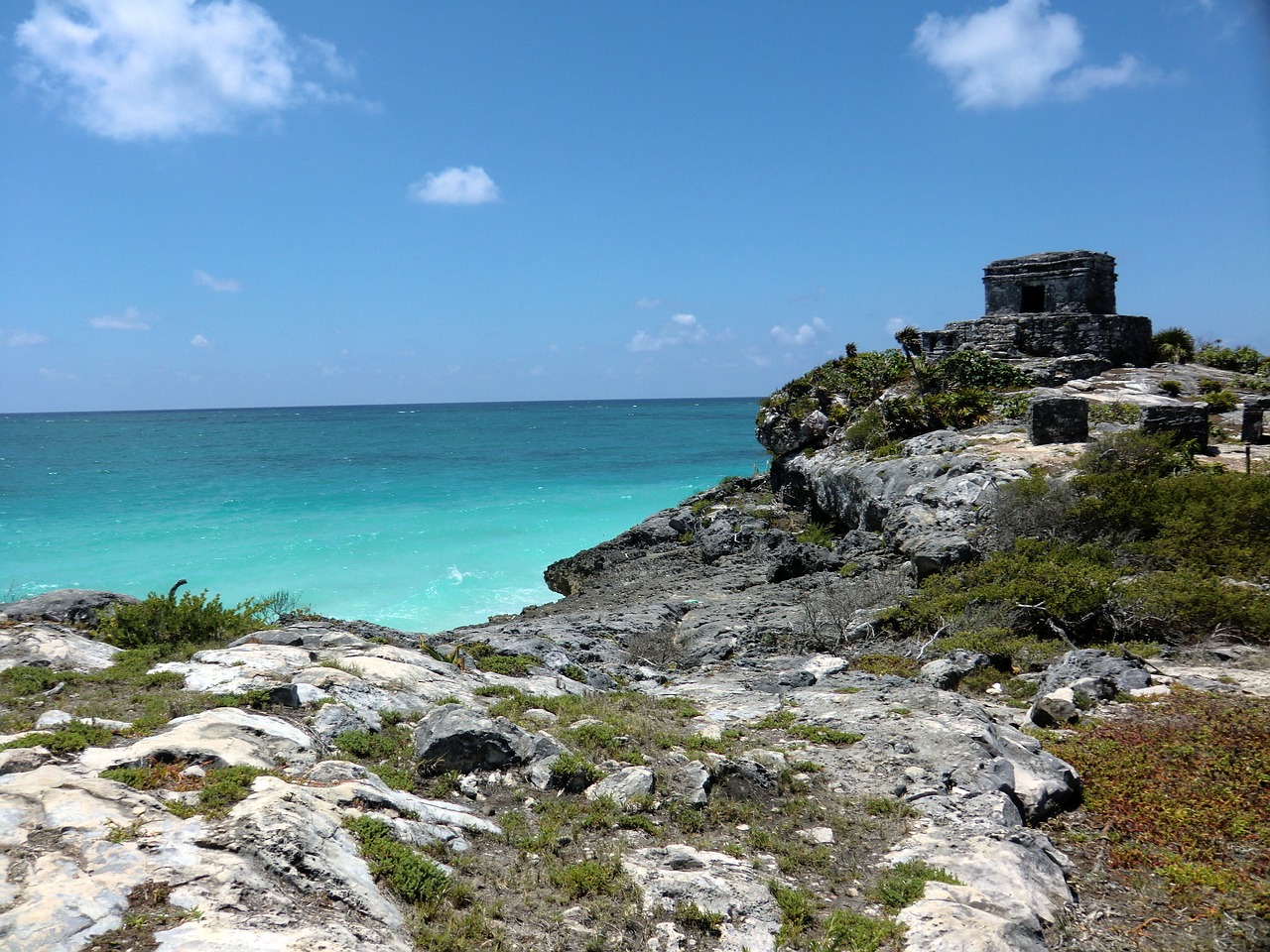 tulum mexico mayan free photo