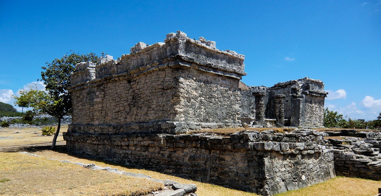 tulum ruins mexico free photo