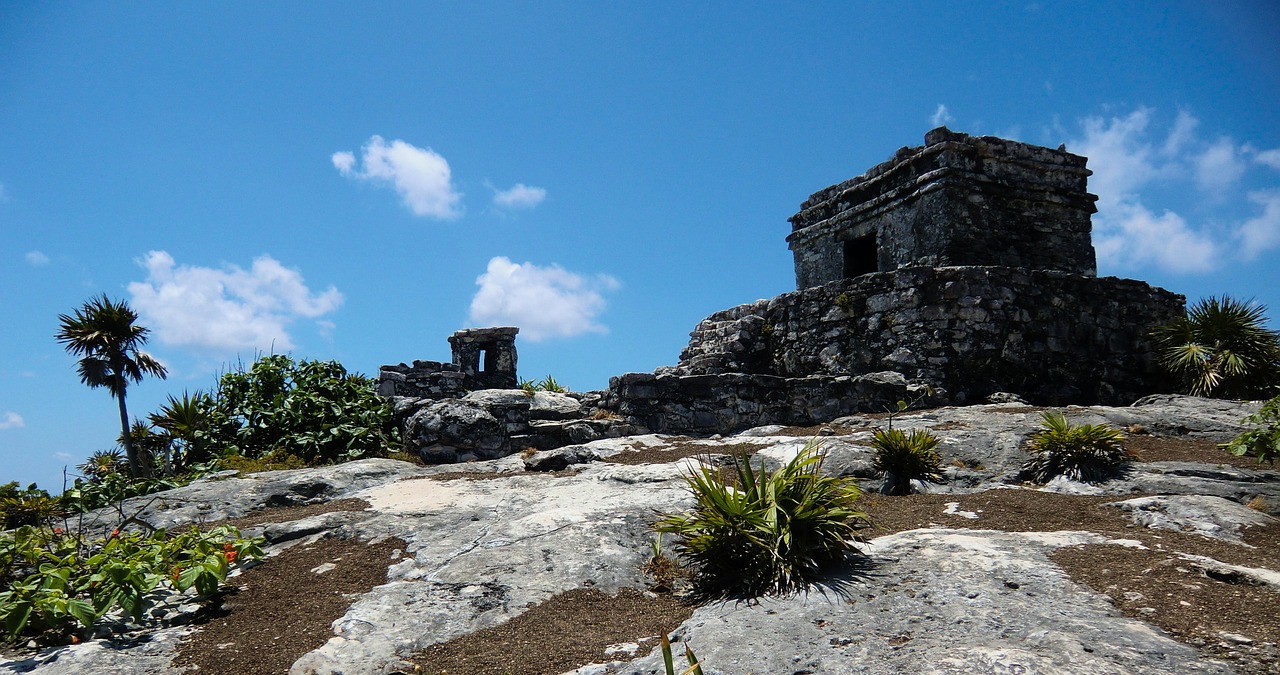 tulum ruins mexico free photo