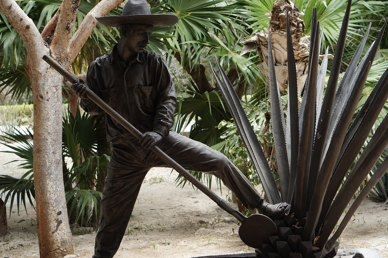 tulum  mexico  statue free photo