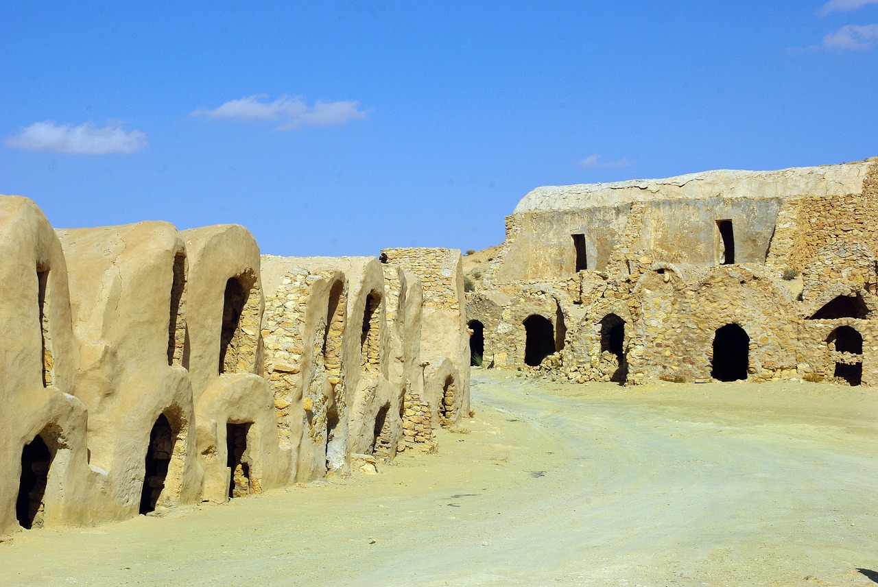 tunisia granaries vaults free photo