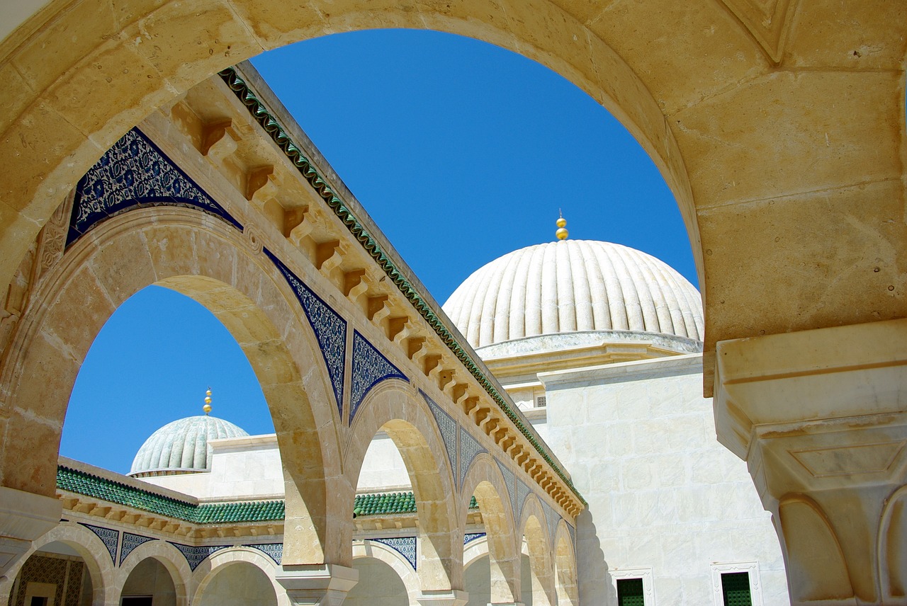 tunisia monastir arcades free photo