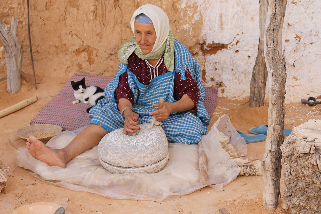tunisia woman elderly free photo