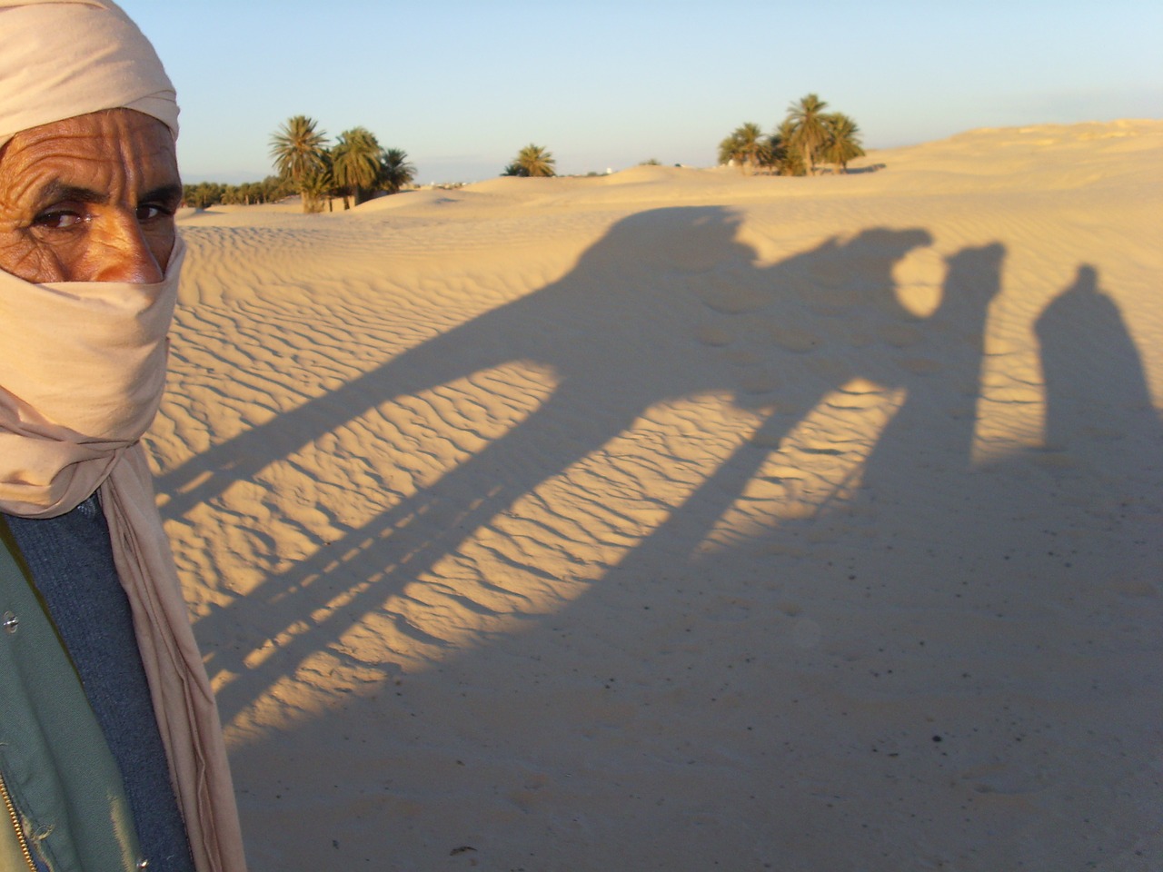 tunisia desert sunset free photo