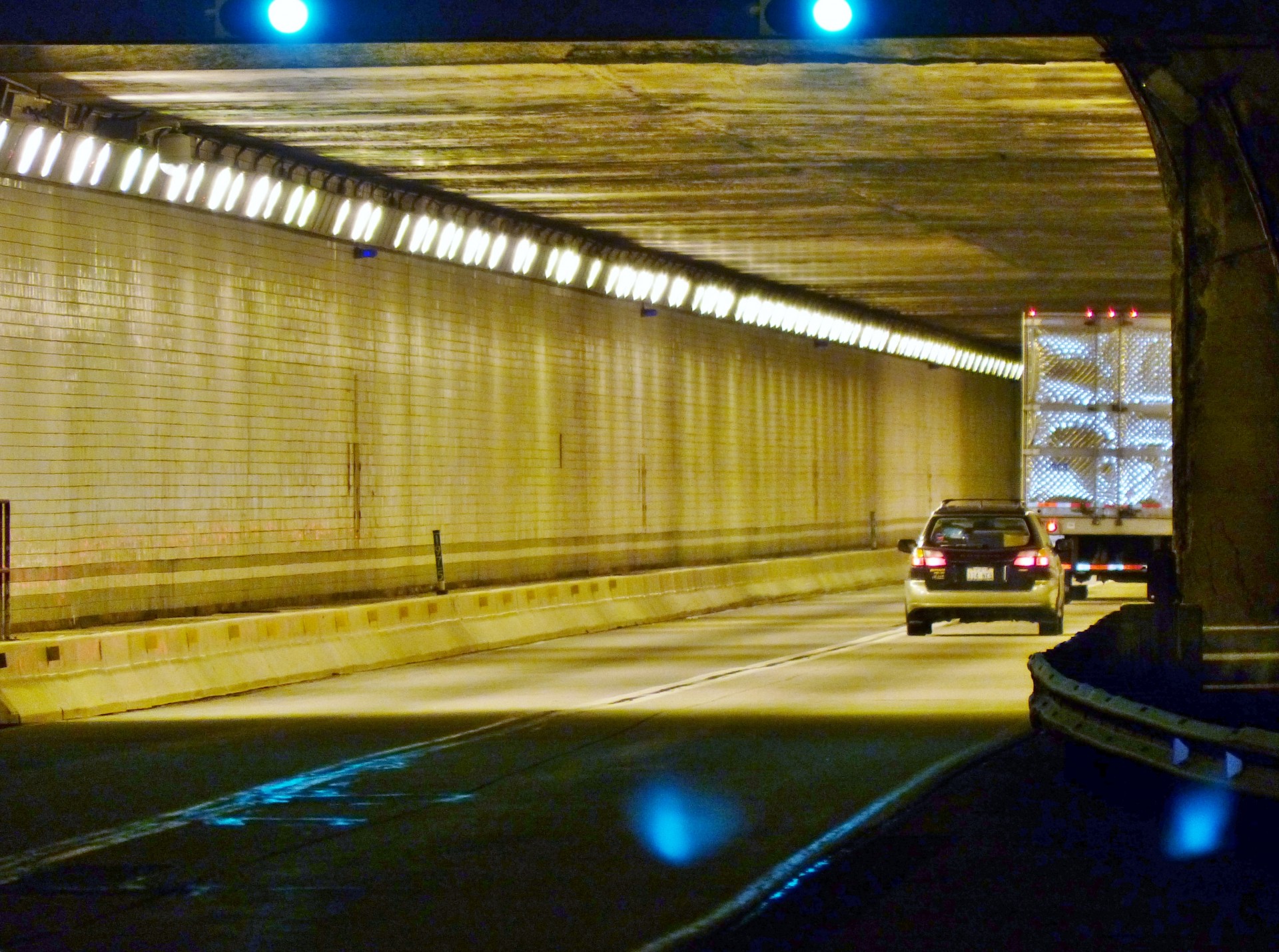 pa turnpike tunnel free photo