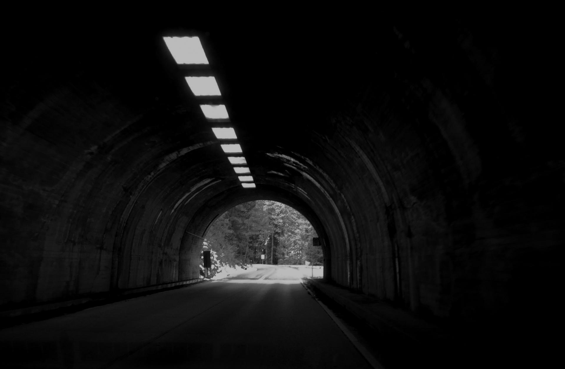tunnel tunnels long tunnel free photo