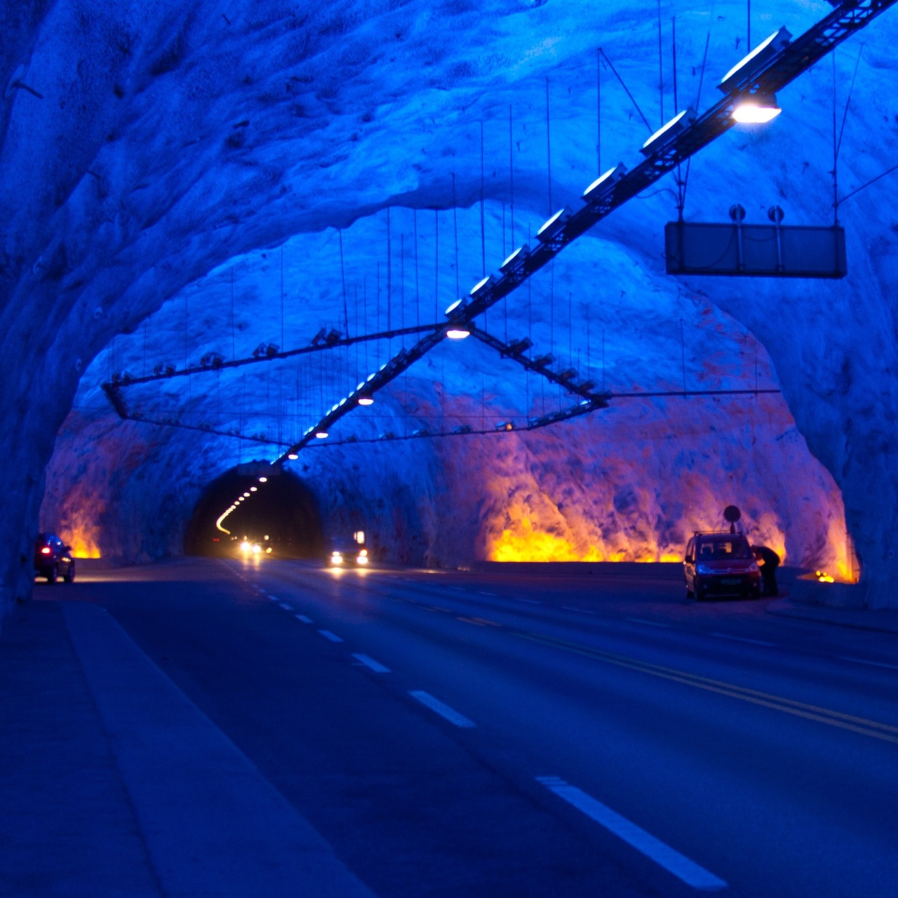 tunnel architecture road free photo