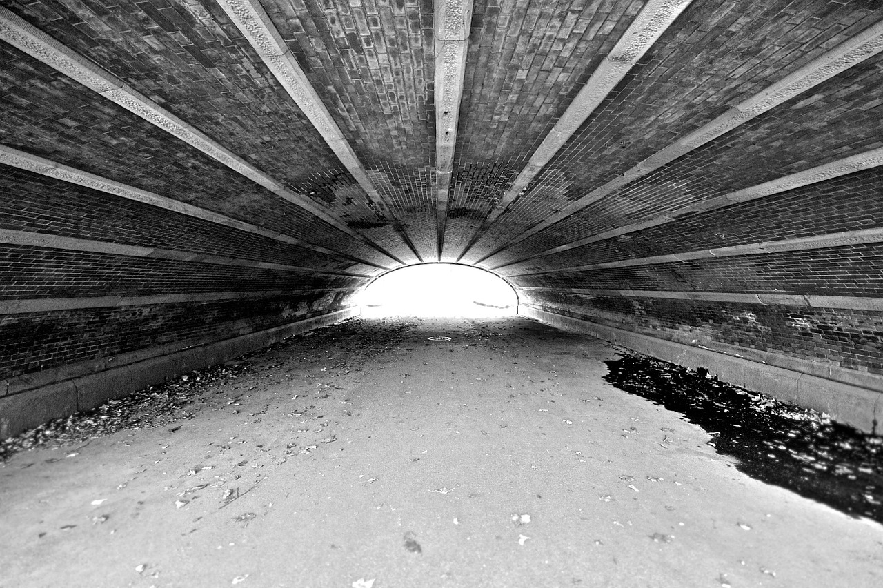 tunnel underground new york city free photo