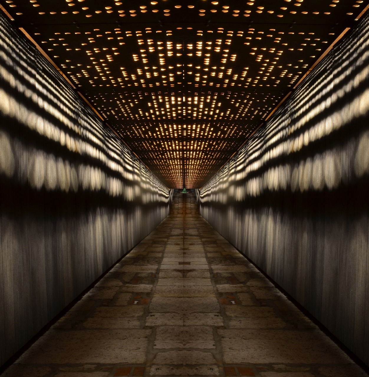 tunnel budapest lighting free photo