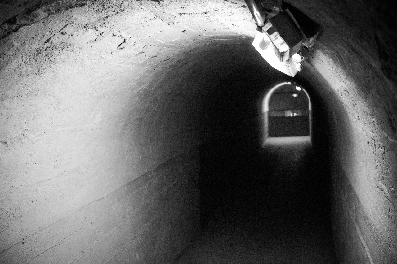 tunnel bunker urbex free photo