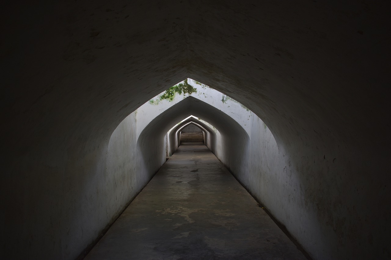 tunnel  ancient  underground free photo