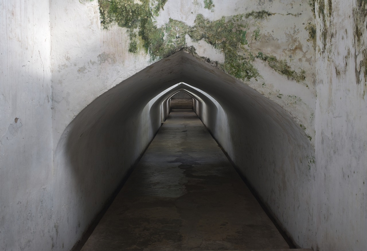 tunnel  ancient  underground free photo