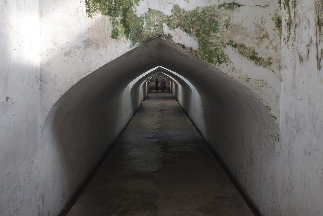 tunnel  ancient  underground free photo