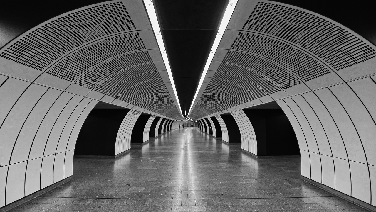 tunnel  architecture  underground free photo
