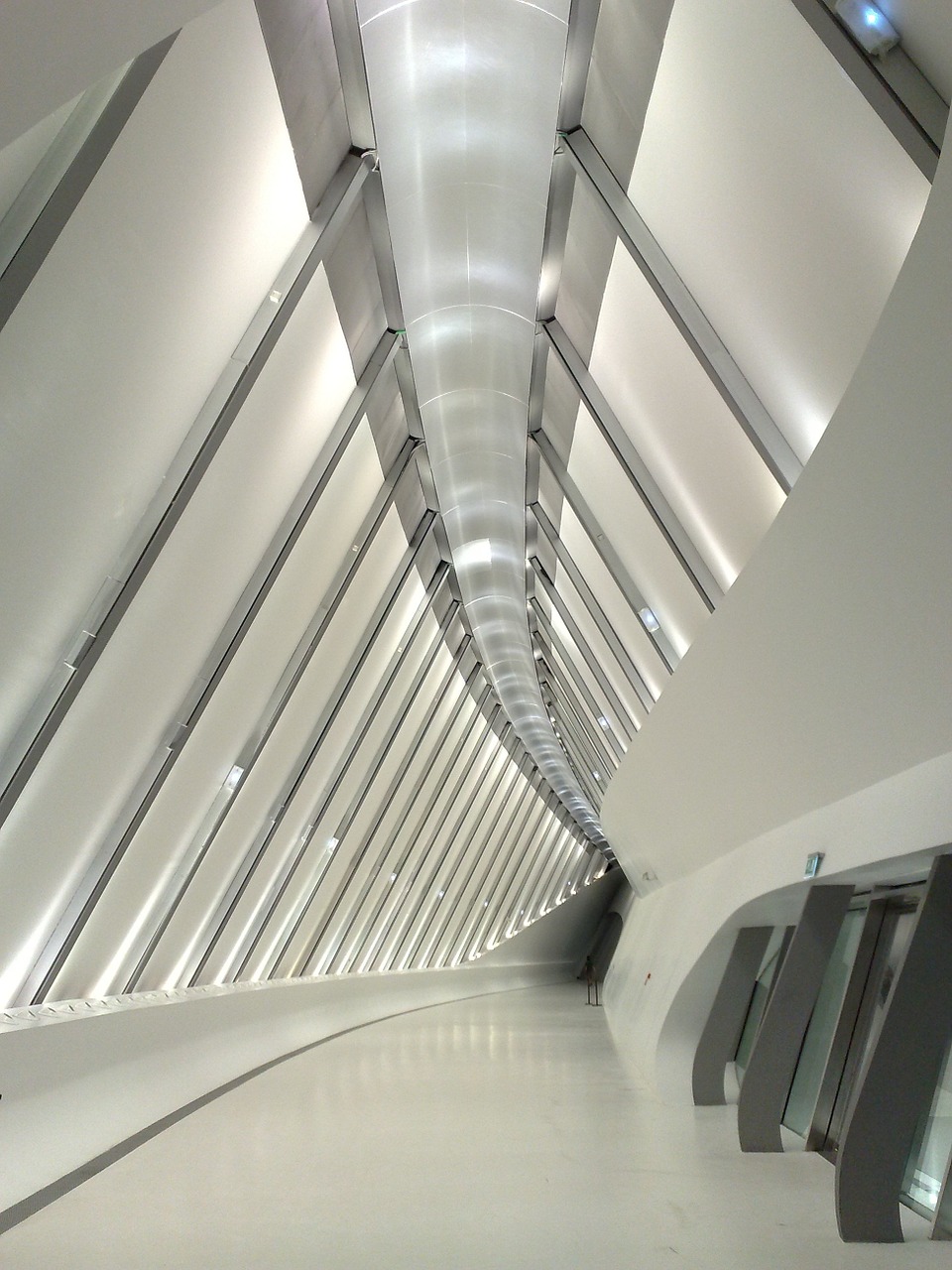 tunnel hallway corridor free photo
