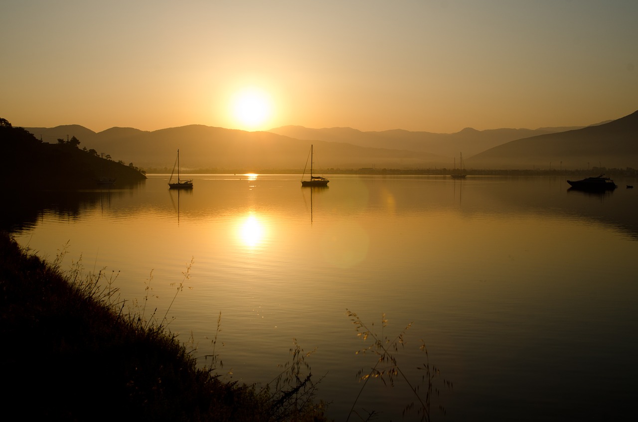 turkey fethiye sunrise free photo