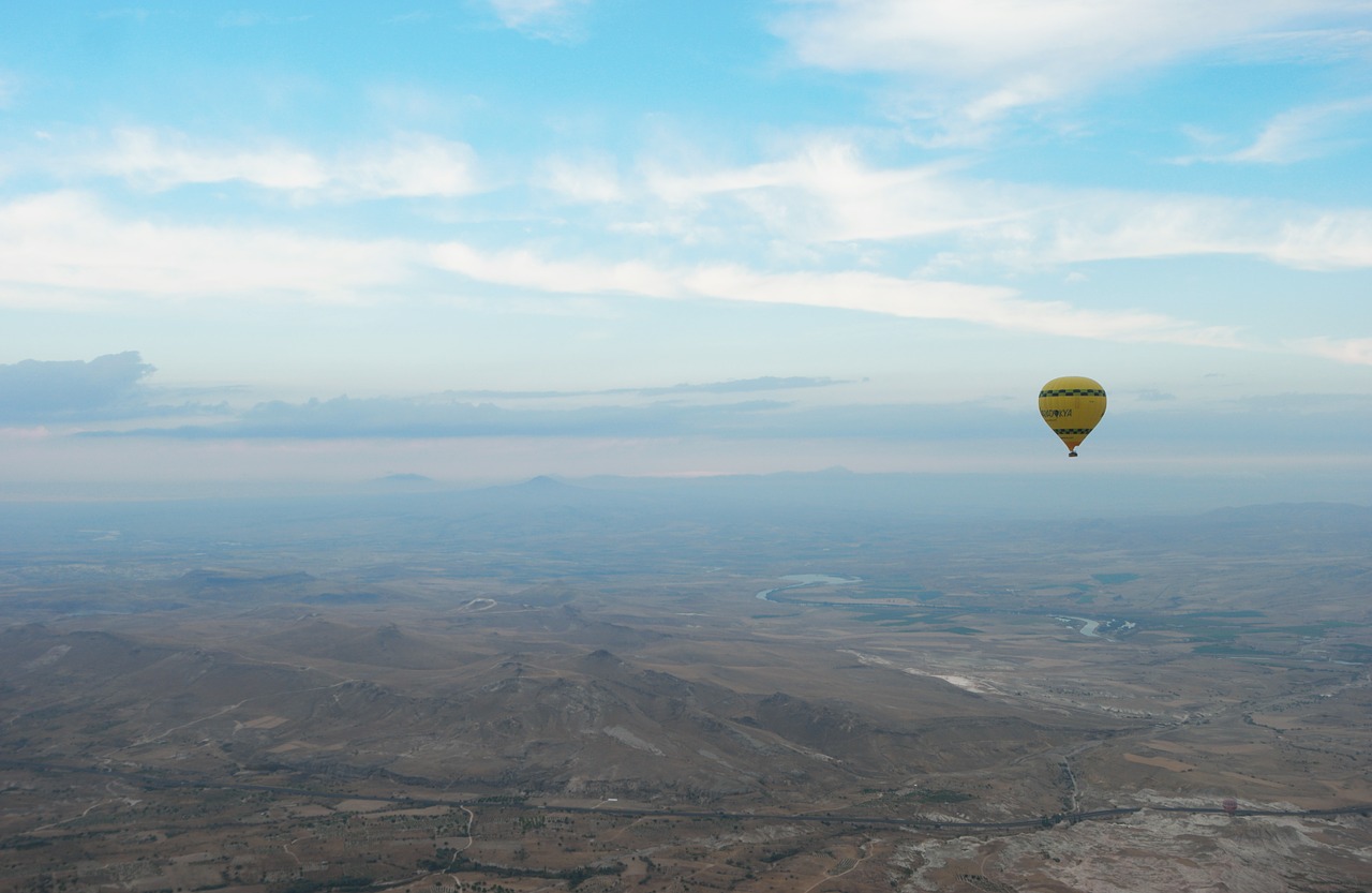 turkey cappadocia hot air balloon free photo