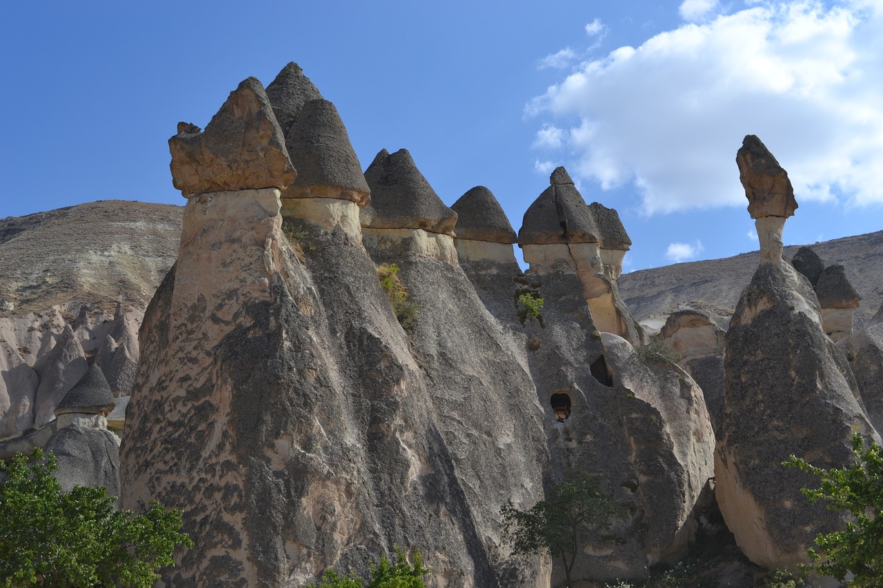 turkey cappadocia rocks free photo