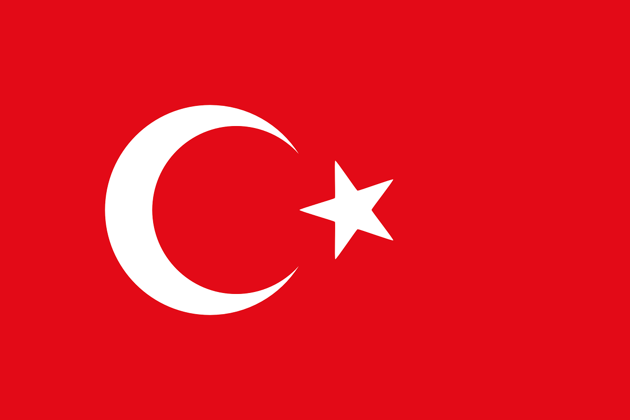 turkey flag national flag free photo
