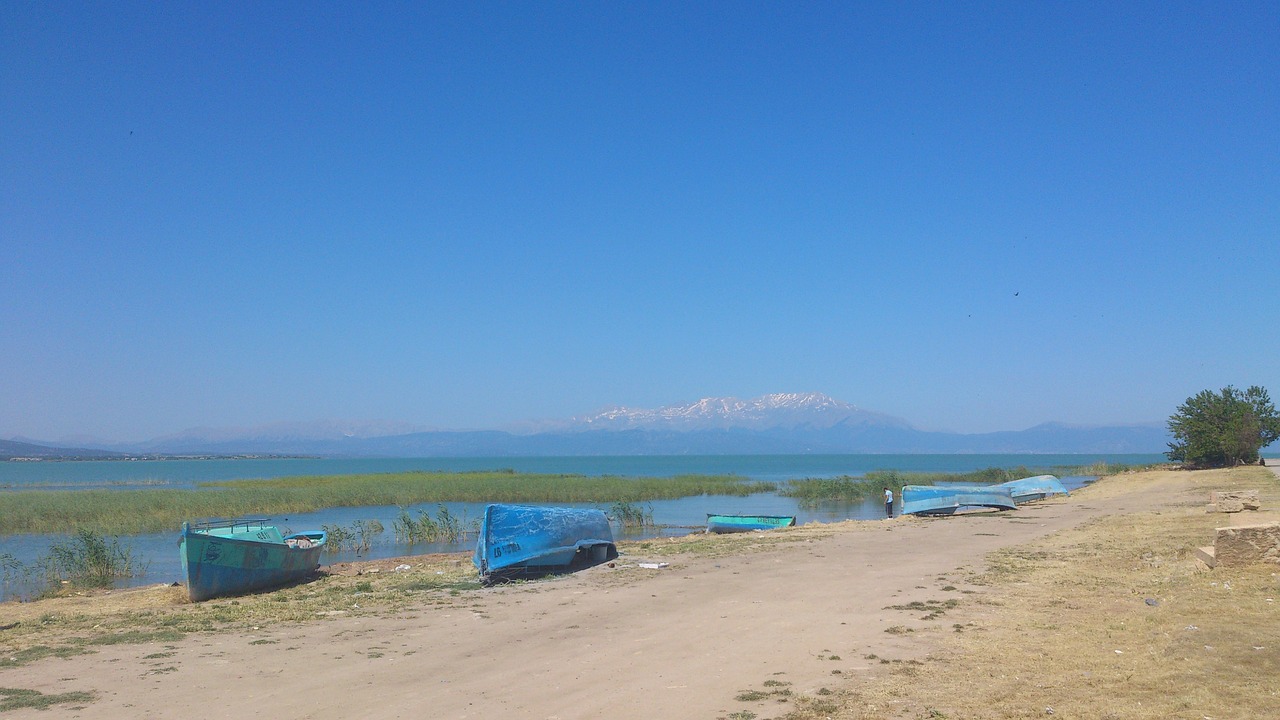 turkey beysehir lake panorama free photo