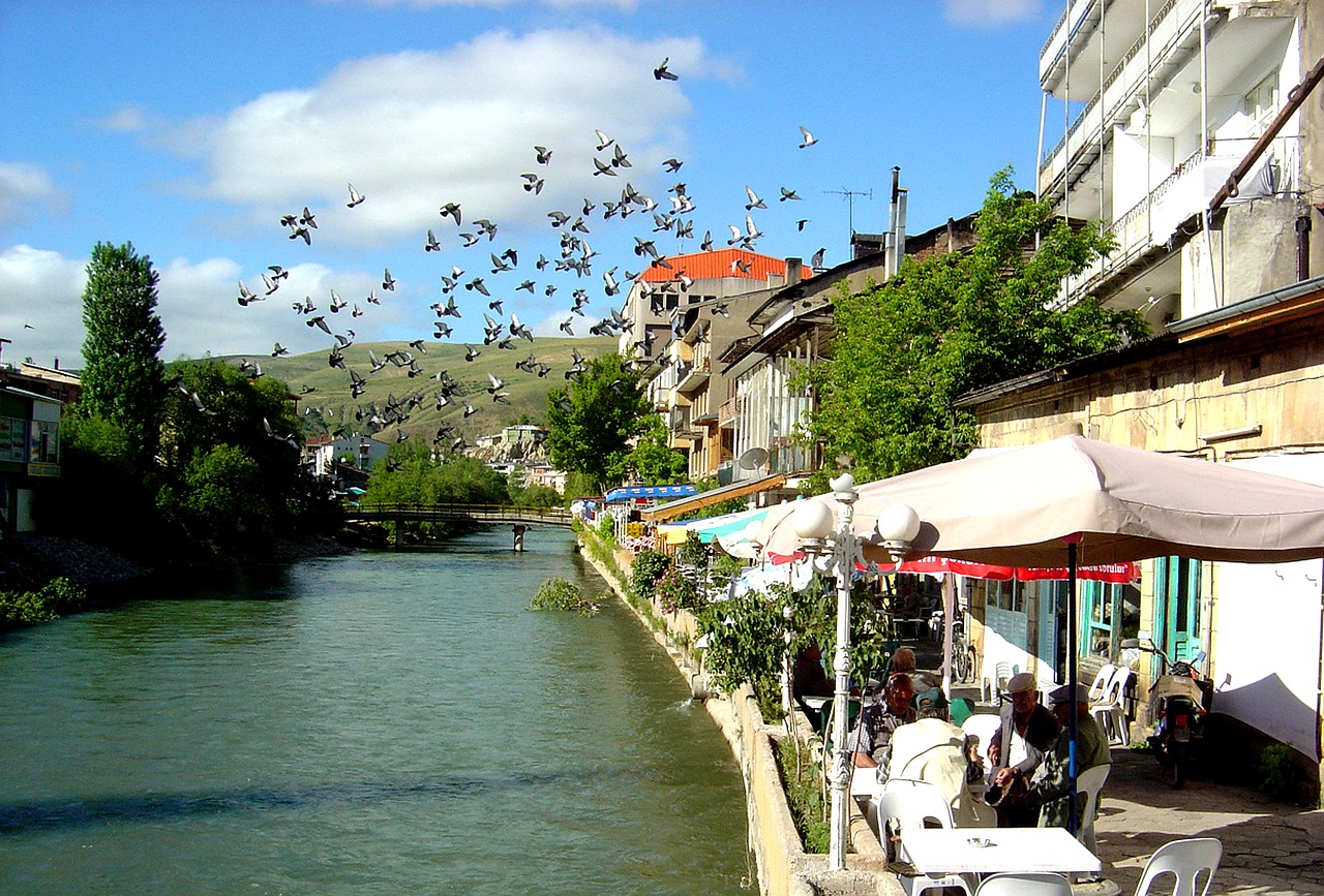 turkey bayburt river free photo