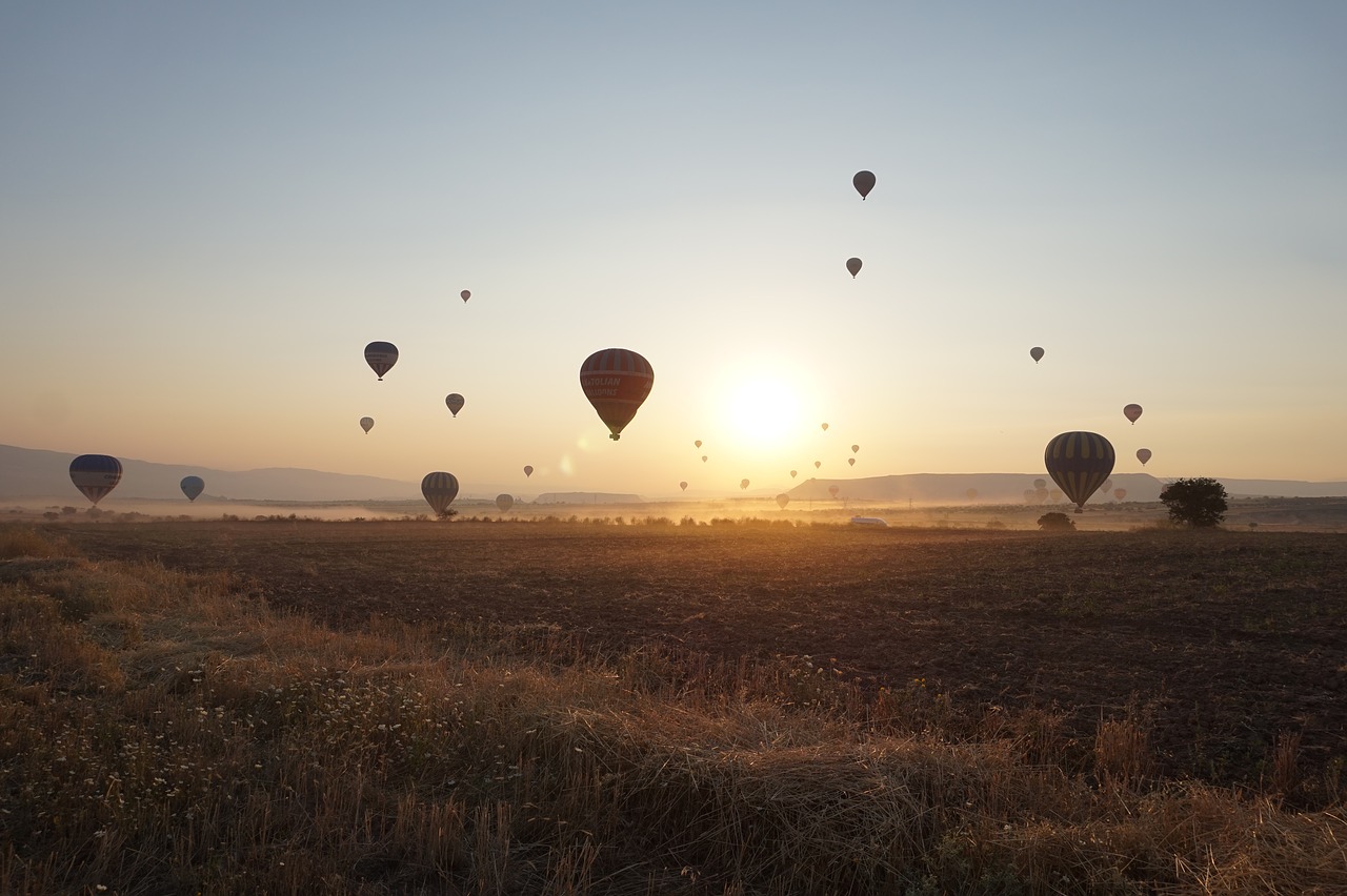 turkey cappadocia balloon tour free photo