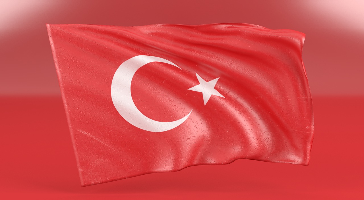 turkey  flag  turkish free photo