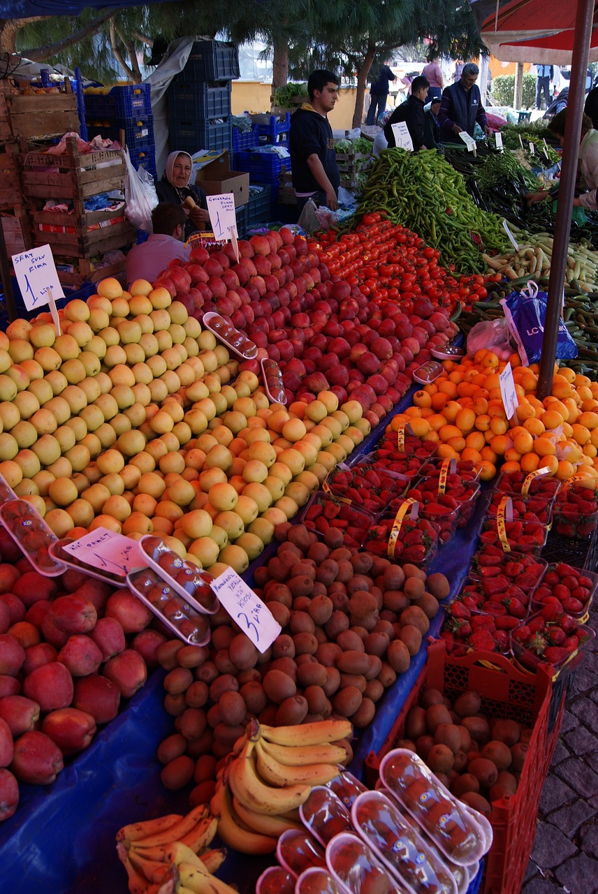 turkey market fruit free photo