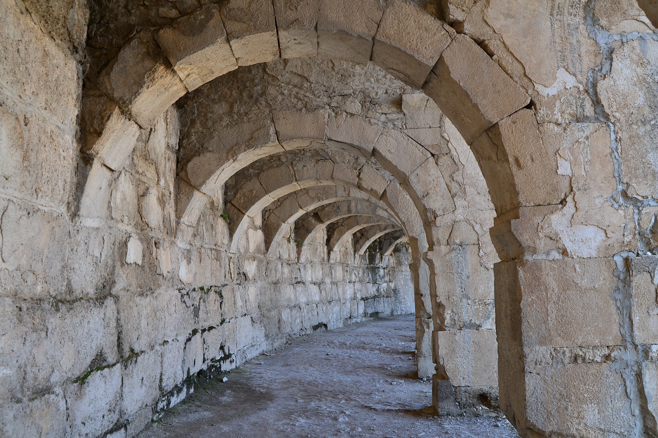 turkey  aspendos  roman theatre free photo